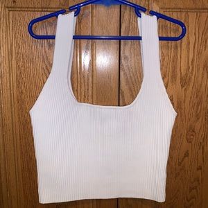 Ribbed Crop Tank